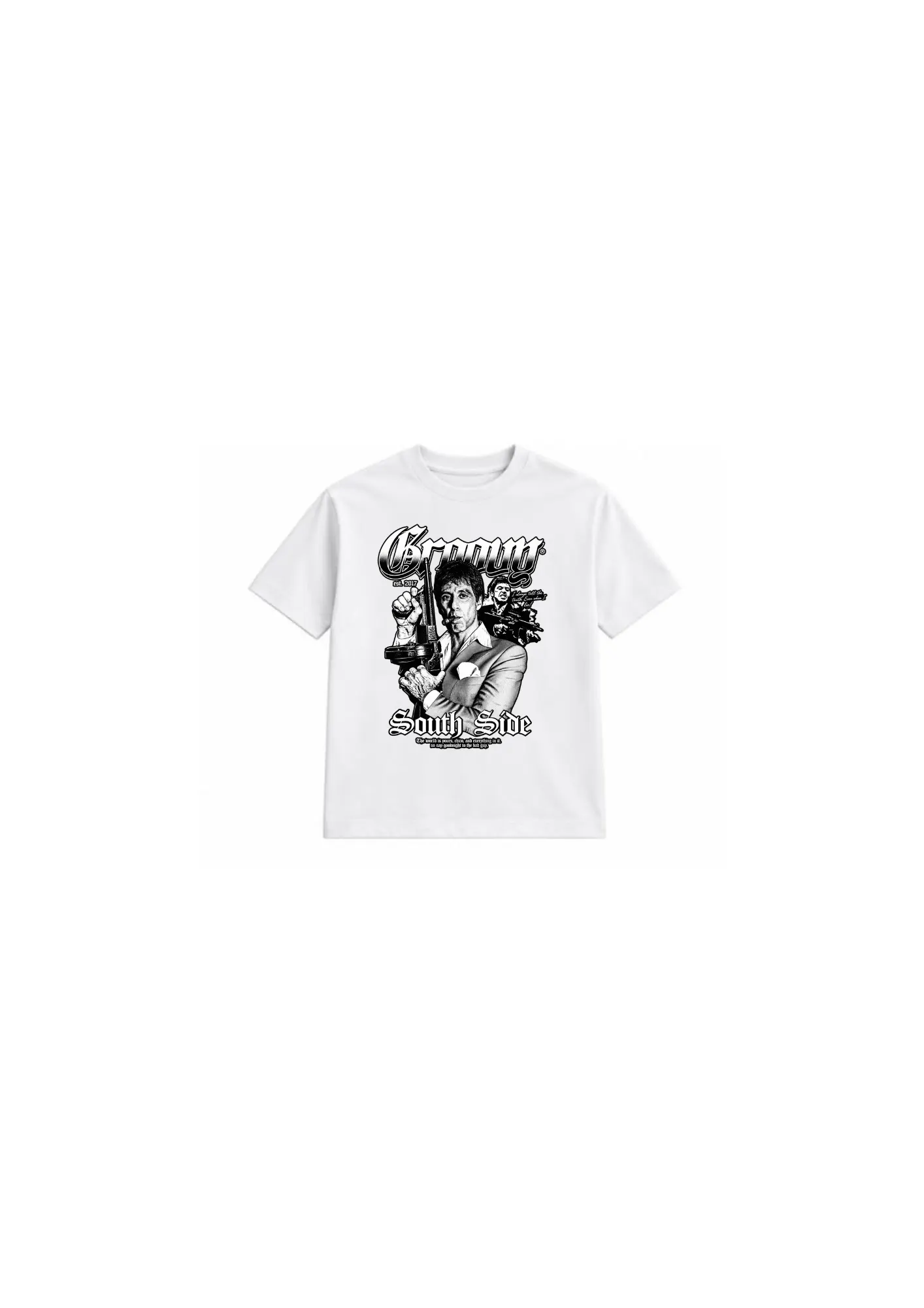 SCARFACE – South Side White T-Shirt